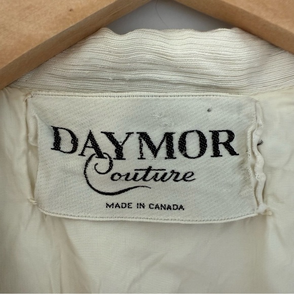 Vintage cream sleeveless beaded blazer dress - Small - Picture 7 of 7